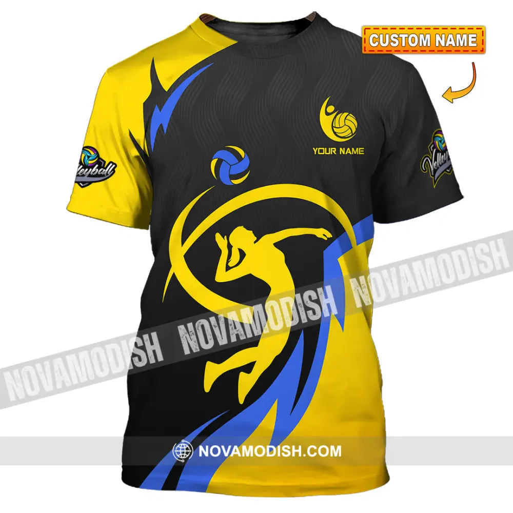 Unisex Shirt - Custom Volleyball 3D Shirt - T-shirt