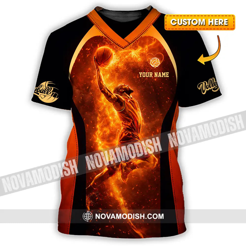 Unisex Shirt - Custom Volleyball 3D Shirt T-shirt