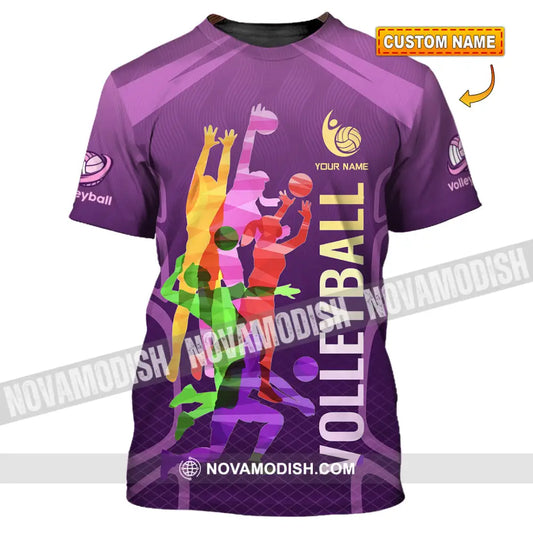 Unisex Shirt - Custom Volleyball 3D Shirt - T-shirt