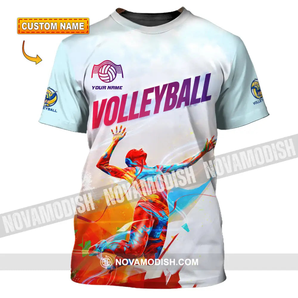 Unisex Shirt - Custom Volleyball 3D Shirt T-shirt