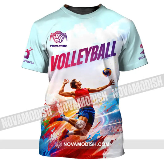 Unisex Shirt - Custom Volleyball 3D Shirt T-Shirt / S T-shirt