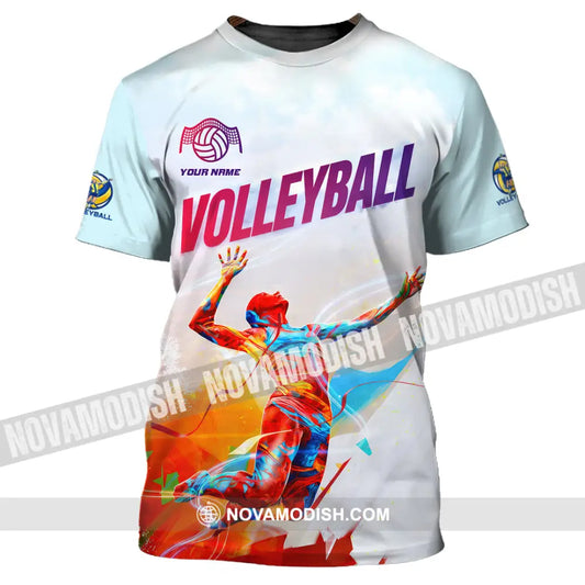 Unisex Shirt - Custom Volleyball 3D Shirt T-Shirt / S T-shirt