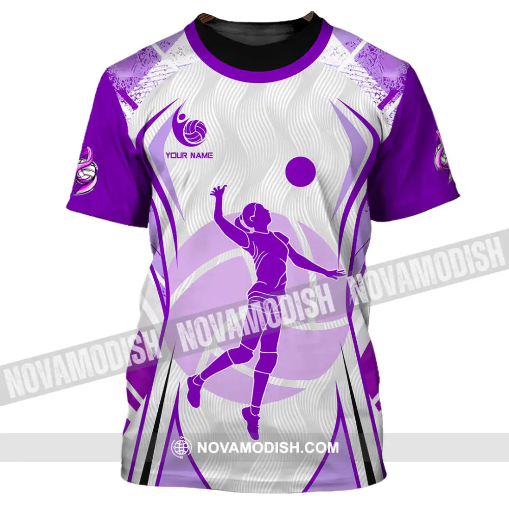 Unisex Shirt - Custom Volleyball 3D Shirt - T-Shirt / S - T-shirt