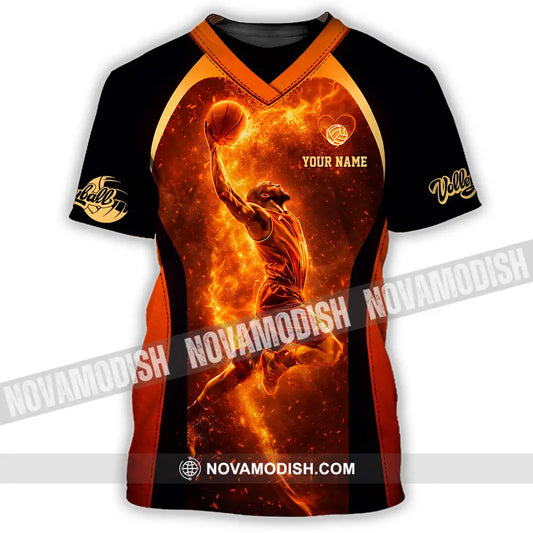 Unisex Shirt - Custom Volleyball 3D Shirt T-Shirt / S T-shirt