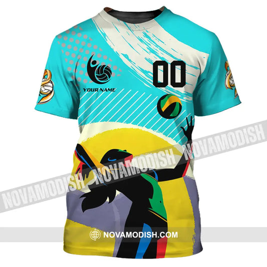Unisex Shirt - Custom Volleyball 3D Shirt - T-Shirt / S - T-shirt