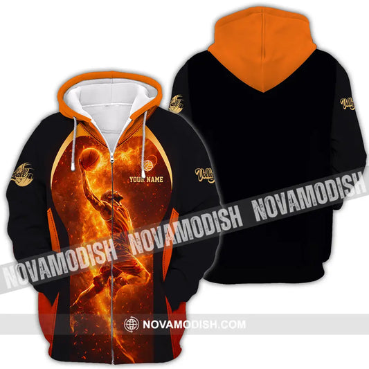 Unisex Shirt - Custom Volleyball 3D Shirt Zipper Hoodie / S T-shirt