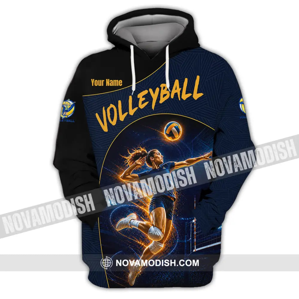 Unisex Shirt - Custom Volleyball Shirt - Hoodie / S - T-shirt