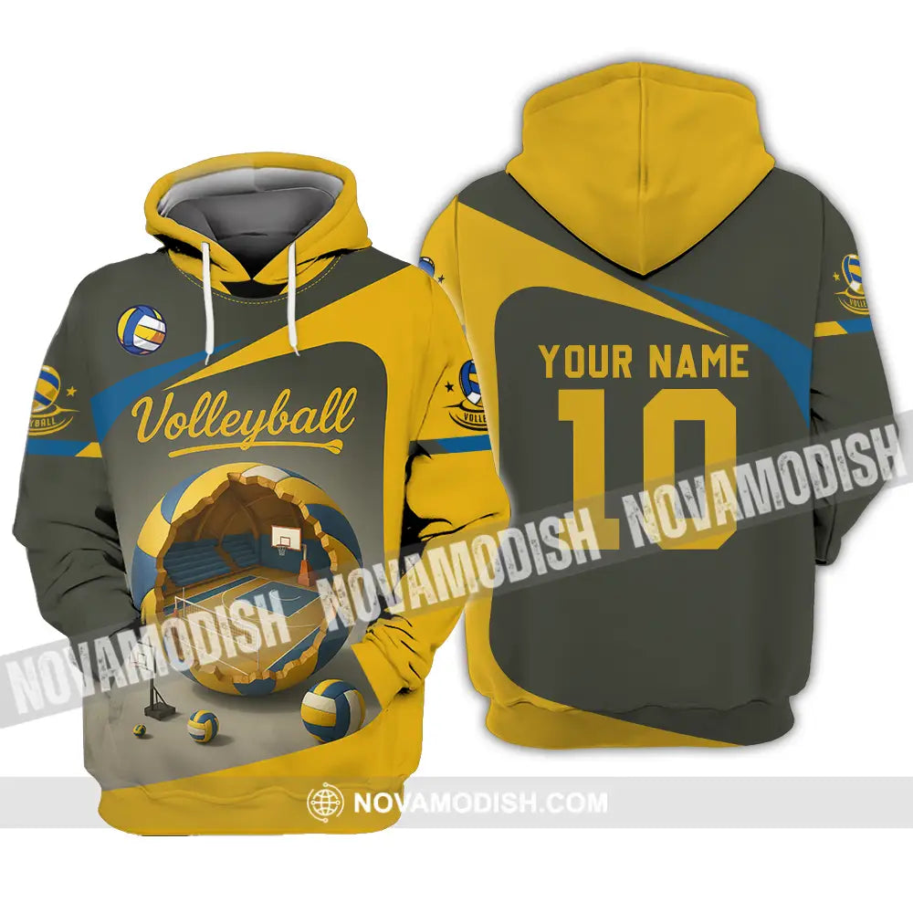 Unisex Shirt - Custom Volleyball Shirt Hoodie / S T-shirt