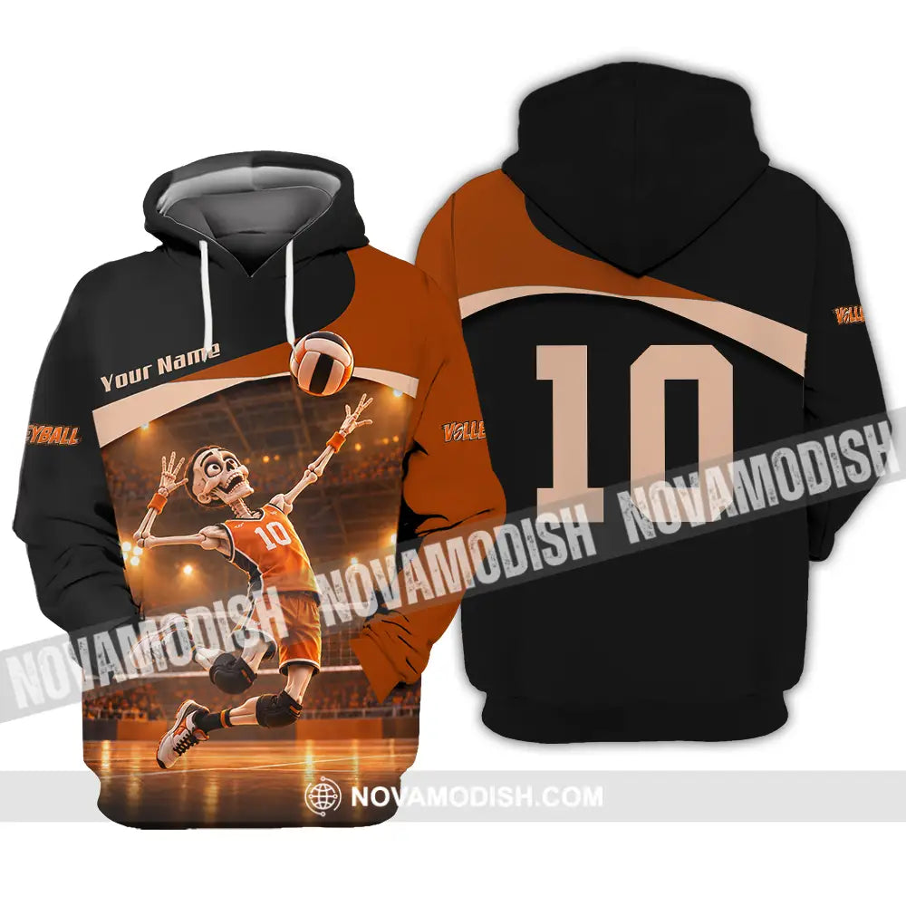 Unisex Shirt - Custom Volleyball Shirt - Hoodie / S - T-shirt