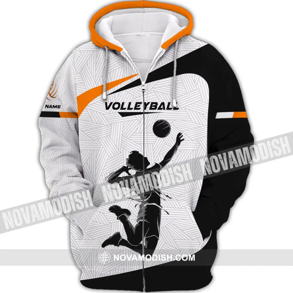 Unisex Shirt Custom Volleyball Hoodie T-Shirt For Team Gift Players