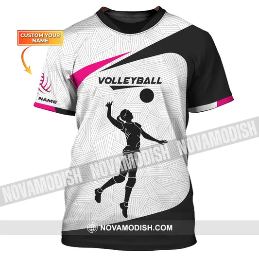 Unisex Shirt Custom Volleyball Hoodie Team T-Shirt Gift For Players / S
