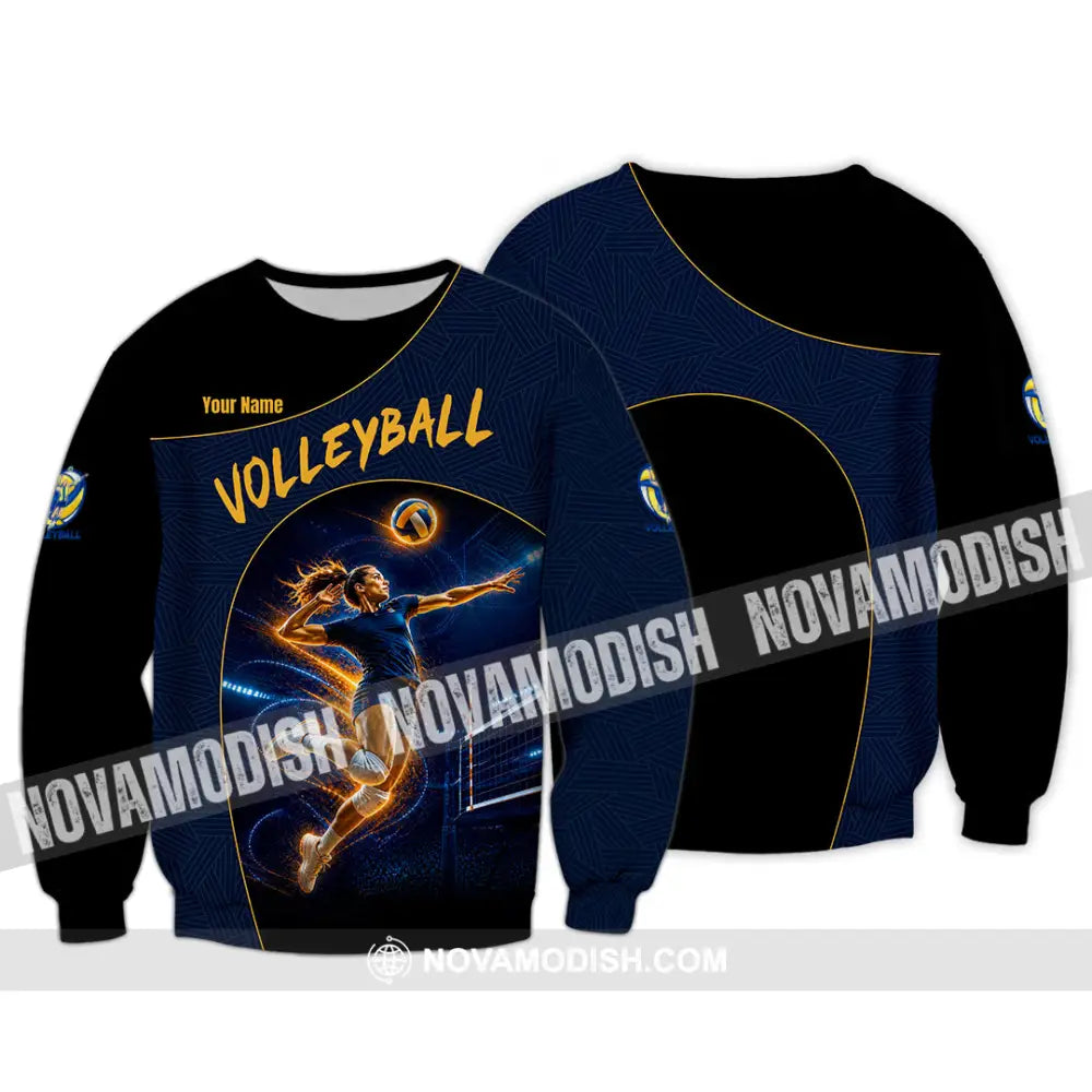 Unisex Shirt - Custom Volleyball Shirt - Long Sleeve / S - T-shirt