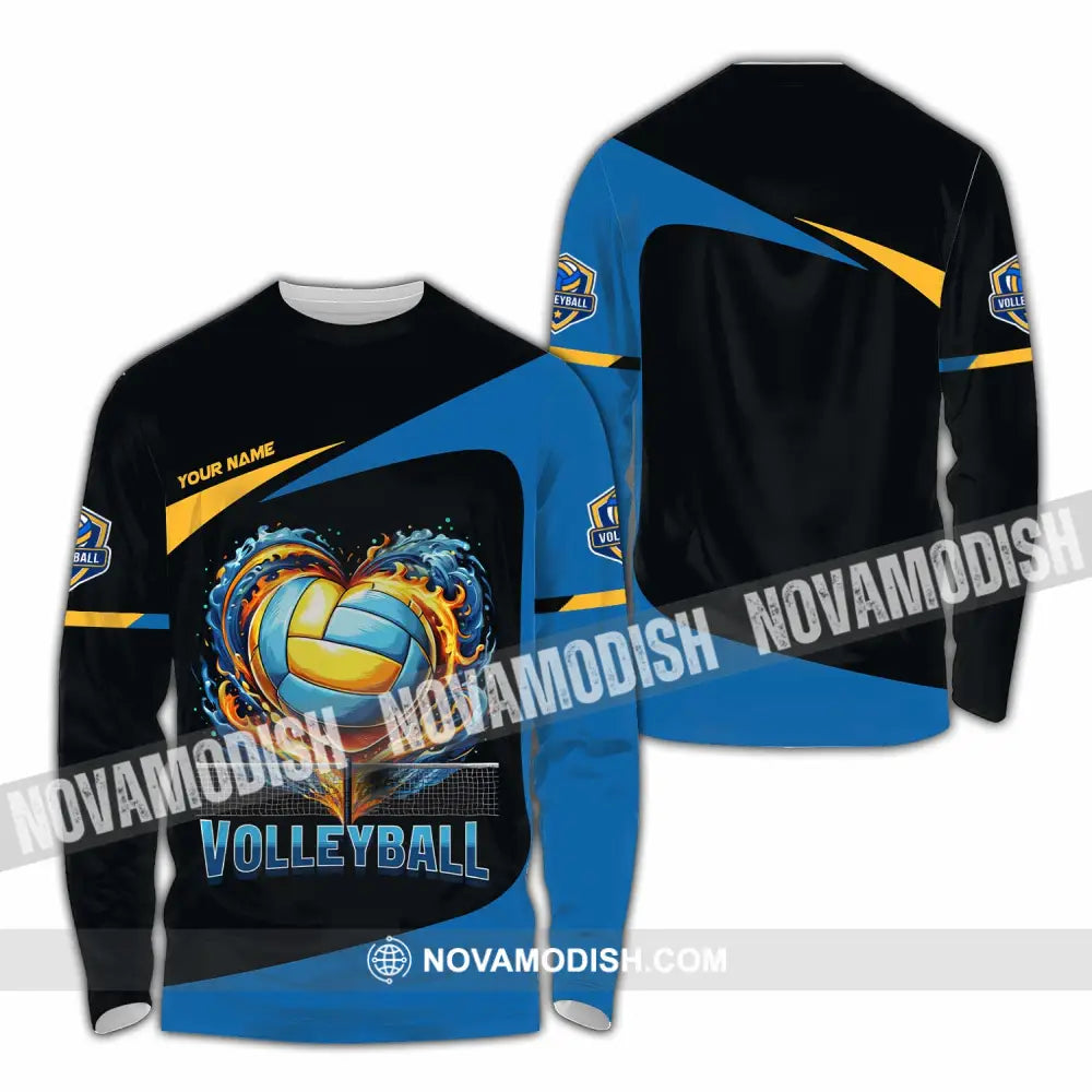 Unisex Shirt - Custom Volleyball Shirt Long Sleeve Shirt / S T-shirt