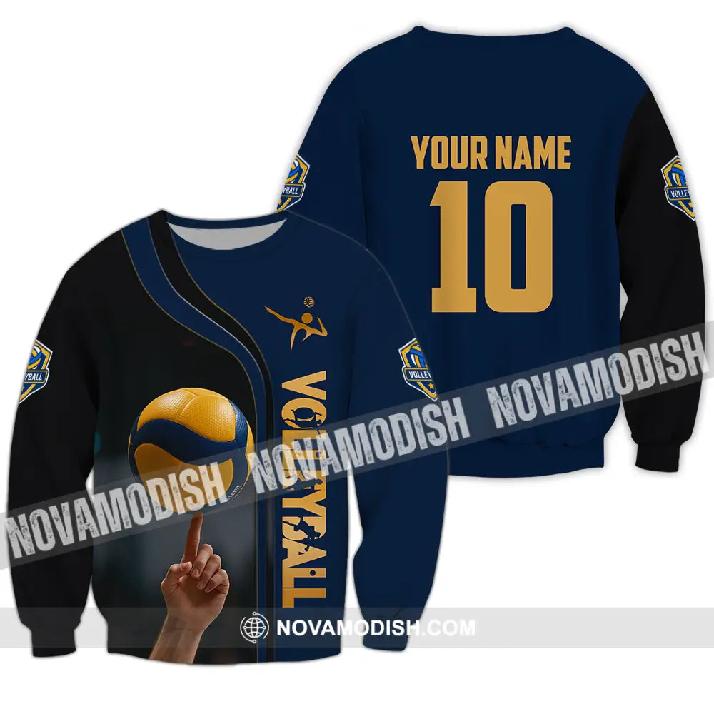 Unisex Shirt - Custom Volleyball Shirt Long Sleeve / S T-shirt