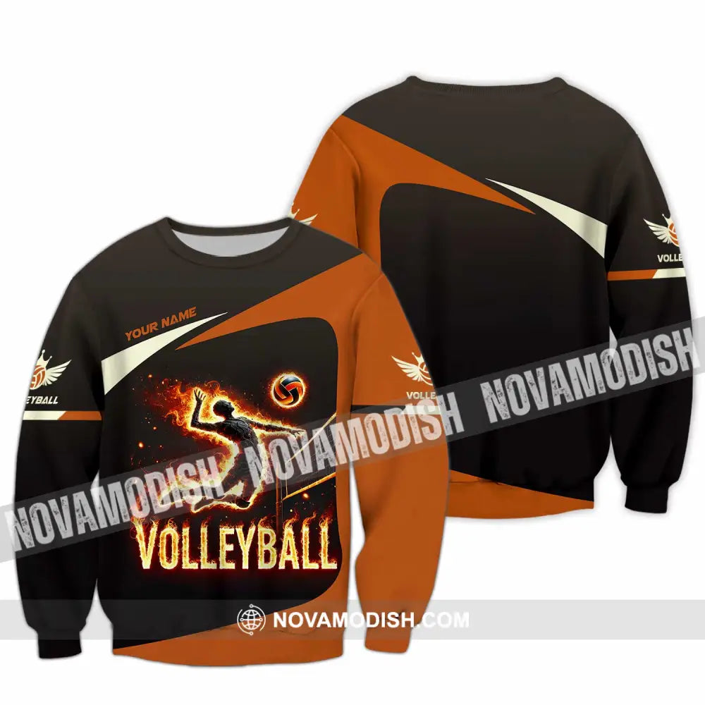 Unisex Shirt - Custom Volleyball Shirt Long Sleeve / S T-shirt