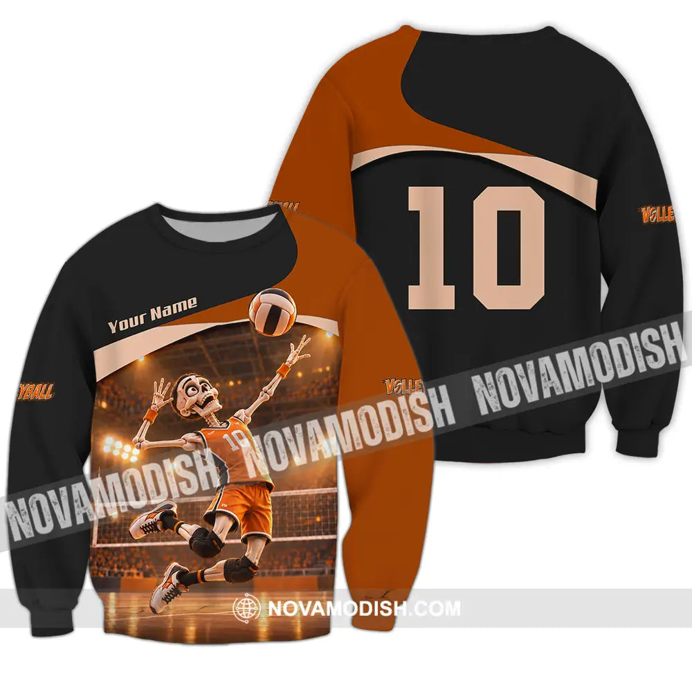 Unisex Shirt - Custom Volleyball Shirt - Long Sleeve / S - T-shirt