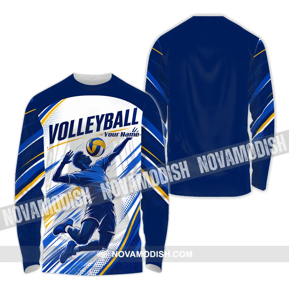 Unisex Shirt - Custom Volleyball Shirt - Long Sleeve Shirt / S - T-shirt