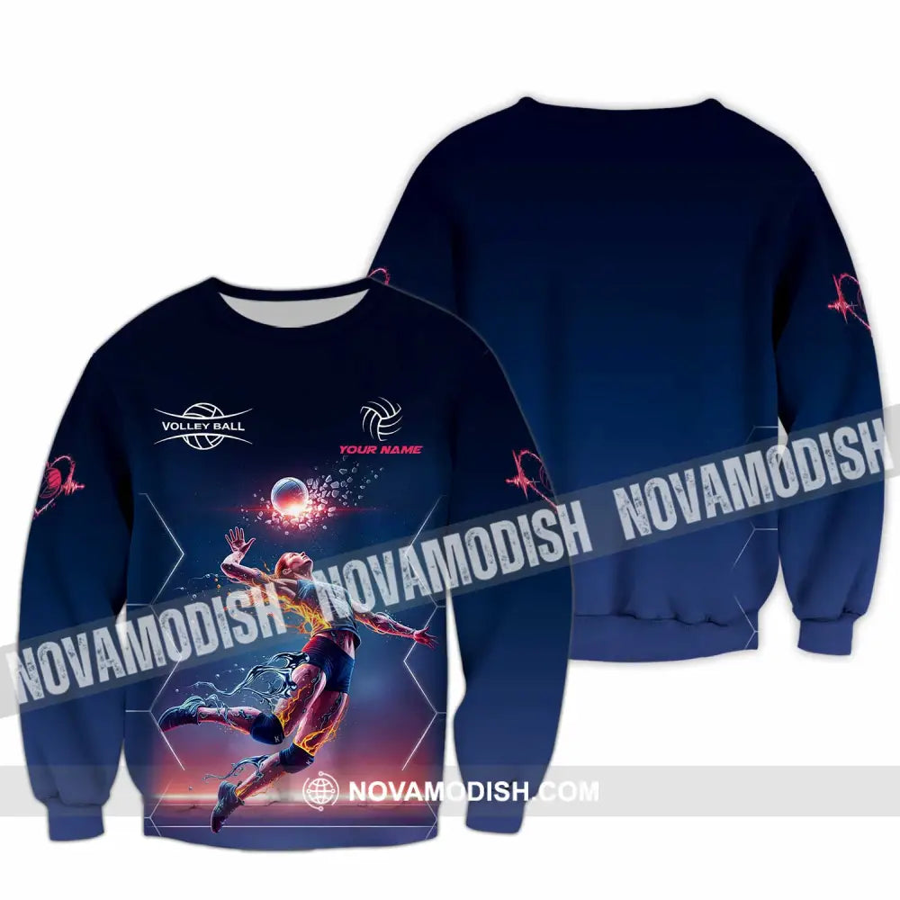 Unisex Shirt - Custom Volleyball Shirt Long Sleeve / S T-shirt