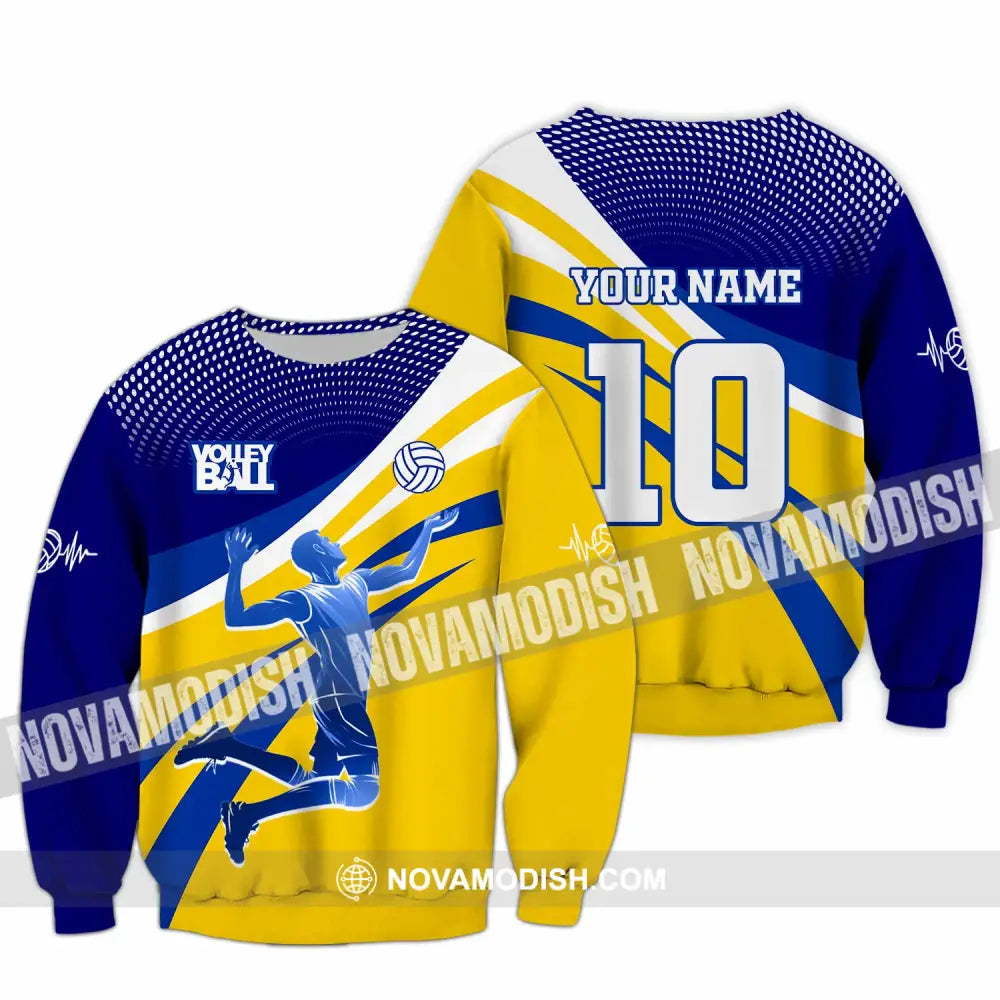 Unisex Shirt - Custom Volleyball Shirt Long Sleeve / S T-shirt