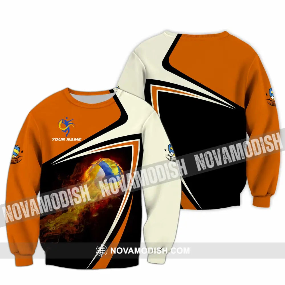 Unisex Shirt - Custom Volleyball Shirt Long Sleeve / S T-shirt