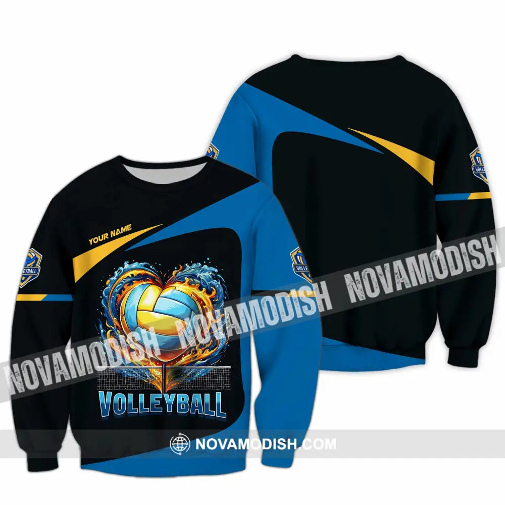 Unisex Shirt - Custom Volleyball Shirt Long Sleeve / S T-shirt