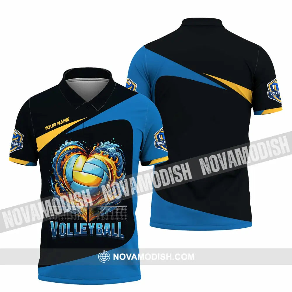 Unisex Shirt - Custom Volleyball Shirt Polo Shirt / S T-shirt
