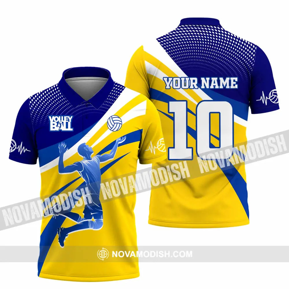 Unisex Shirt - Custom Volleyball Shirt Polo Shirt / S T-shirt