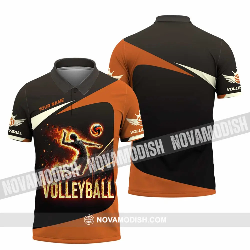 Unisex Shirt - Custom Volleyball Shirt Polo Shirt / S T-shirt