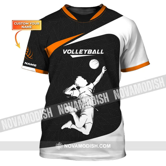 Unisex Shirt Custom Volleyball Sweater T-Shirt For Team Gift Players / S