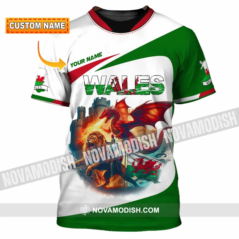 Unisex Shirt - Custom Wales Shirt T-shirt