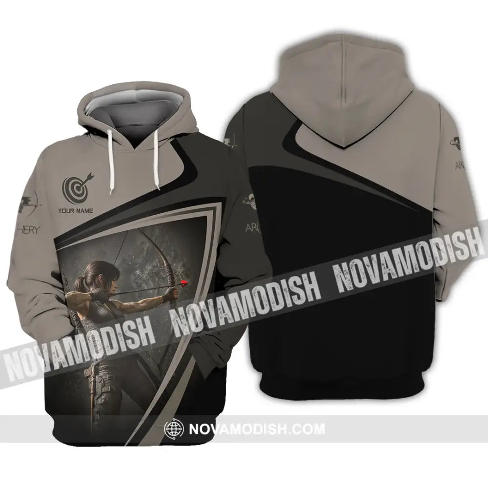 Unisex Shirt - Custom Warrior Archery Shirt Hoodie / S T-shirt