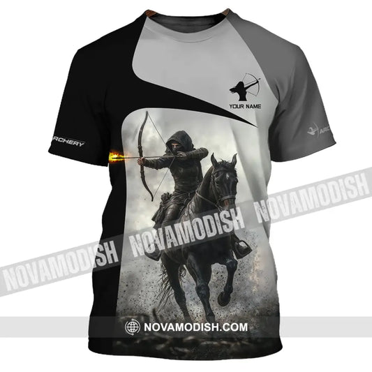 Unisex Shirt - Custom Warrior Horseman Archery Shirt T-Shirt / S T-shirt