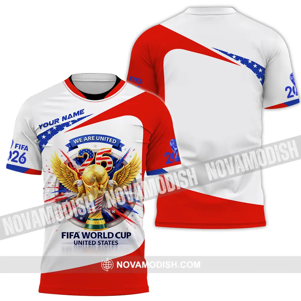 Unisex Shirt - Custom We Are United Fifa World Cup 2026 3D Shirt T-Shirt / S T-shirt