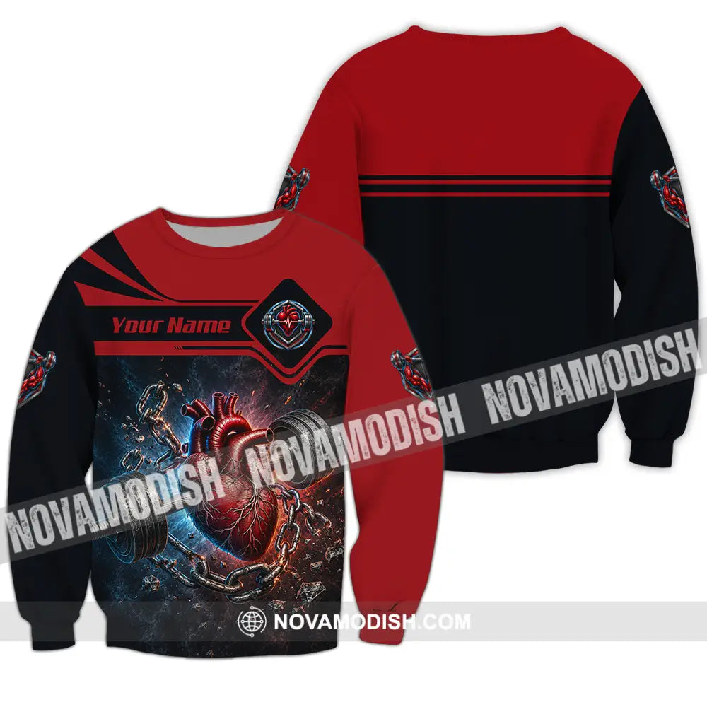 Unisex Shirt - Custom Weightlifting Shirt - Long Sleeve / S - T-shirt