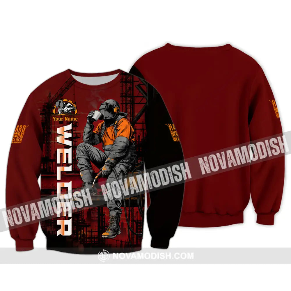Unisex Shirt - Custom Welder Shirt - Long Sleeve / S - T-shirt