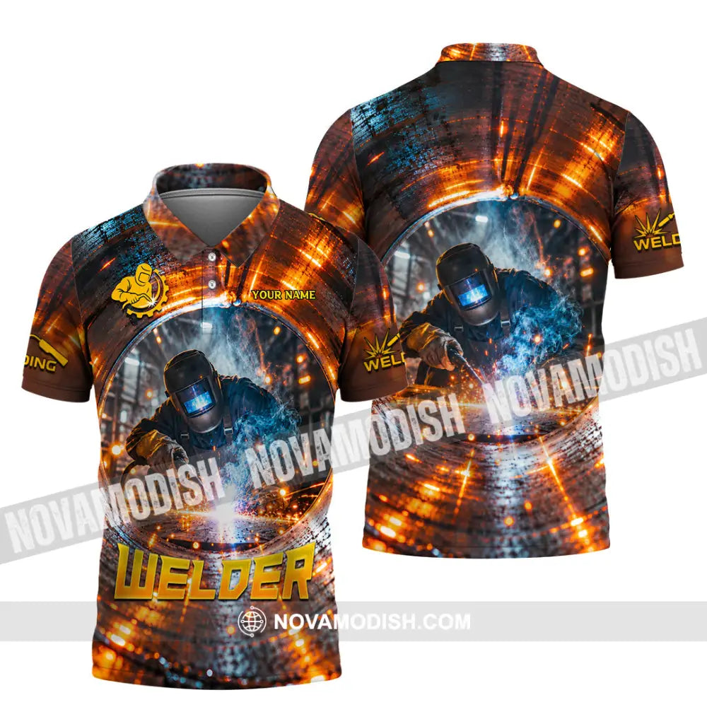 Unisex Shirt - Custom Welder Shirt - Polo Shirt / S - T-shirt