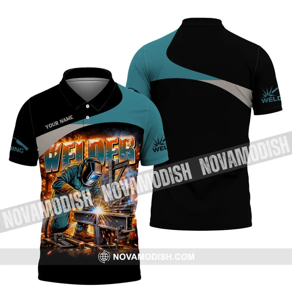 Unisex Shirt - Custom Welder Shirt - Polo Shirt / S - T-shirt