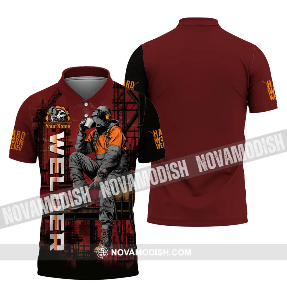 Unisex Shirt - Custom Welder Shirt - Polo Shirt / S - T-shirt