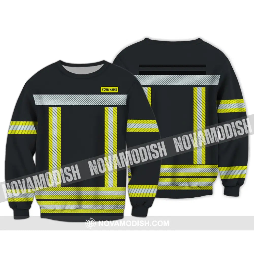 Unisex Shirt Custom Workwear Mechanic Uniforms Polo For Workers Long Sleeve / S T-Shirt