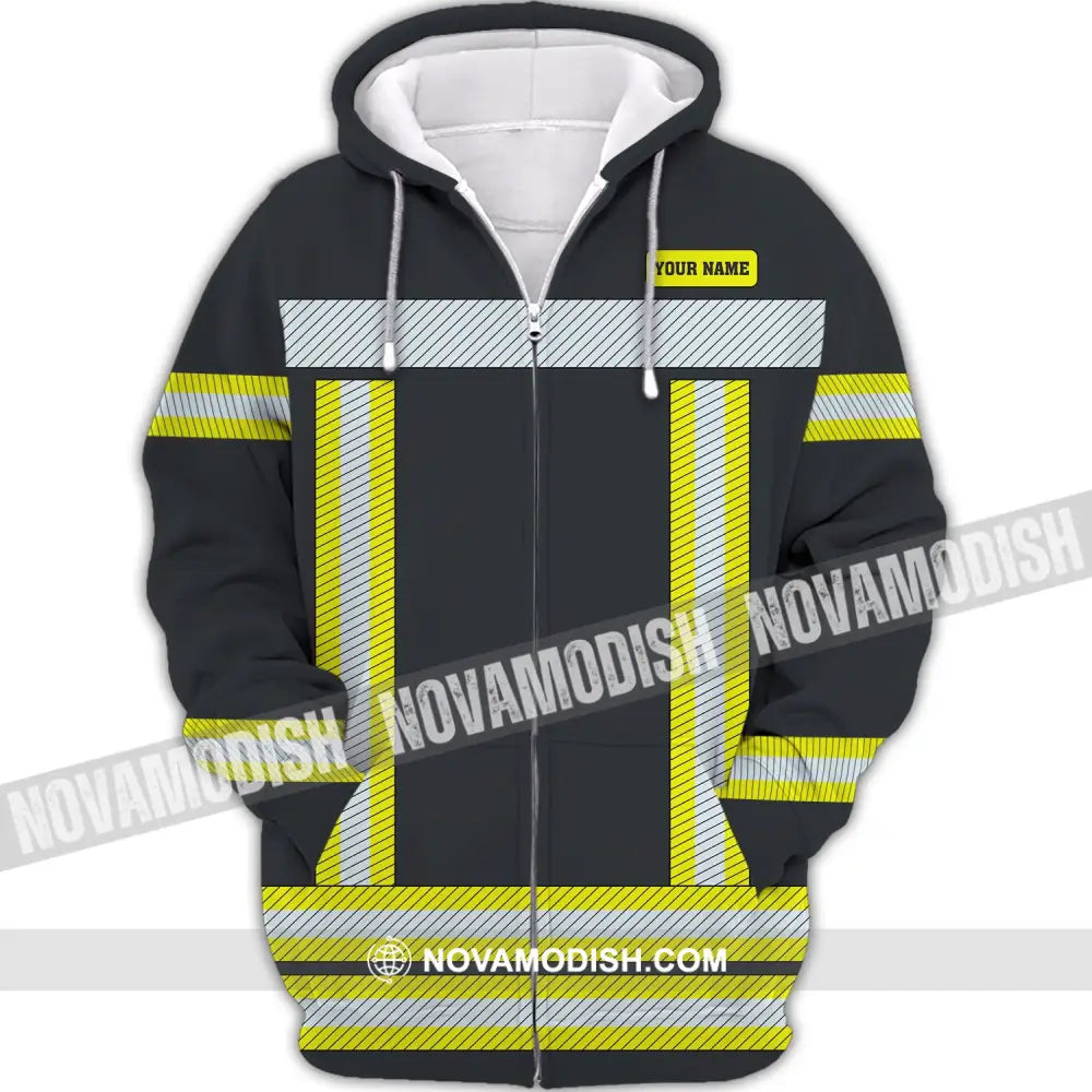 Unisex Shirt Custom Workwear Mechanic Uniforms Polo For Workers Zipper Hoodie / S T-Shirt