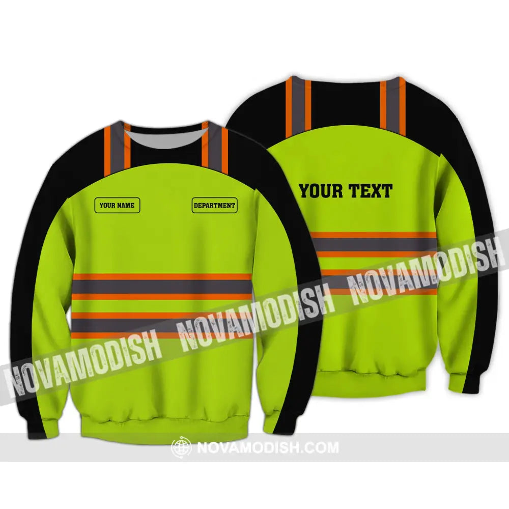 Unisex Shirt Custom Workwear Polo Mechanic Uniforms For Workers Long Sleeve / S T-Shirt