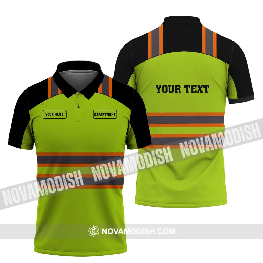 Unisex Shirt Custom Workwear Polo Mechanic Uniforms For Workers / S T-Shirt