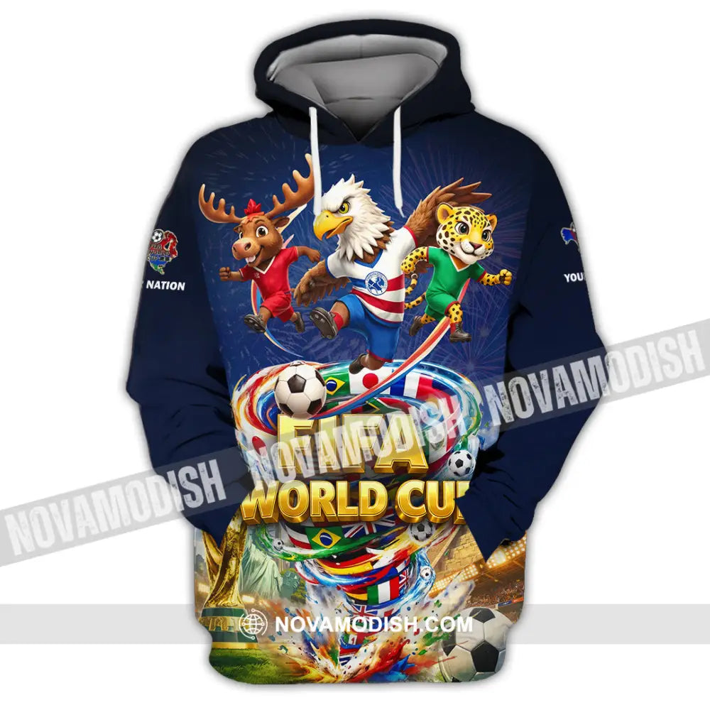 Unisex Shirt - Custom World Cup 2026 3D Shirt Hoodie / S T-shirt