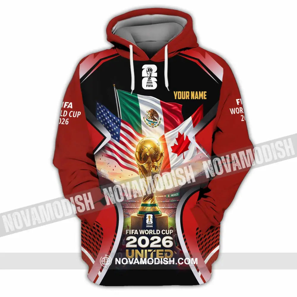 Unisex Shirt - Custom World Cup 2026 3D Shirt Hoodie / S T-shirt