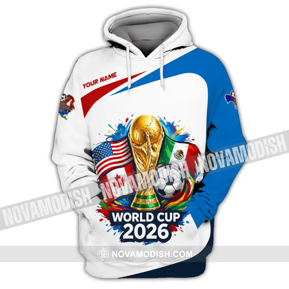 Unisex Shirt - Custom World Cup 2026 3D Shirt - Hoodie / S - T-shirt