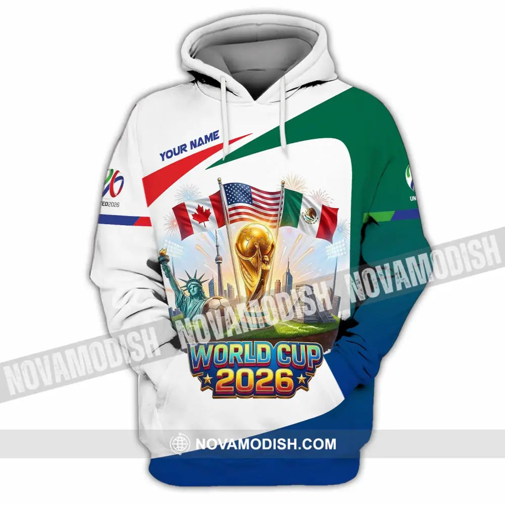 Unisex Shirt - Custom World Cup 2026 3D Shirt Hoodie / S T-shirt