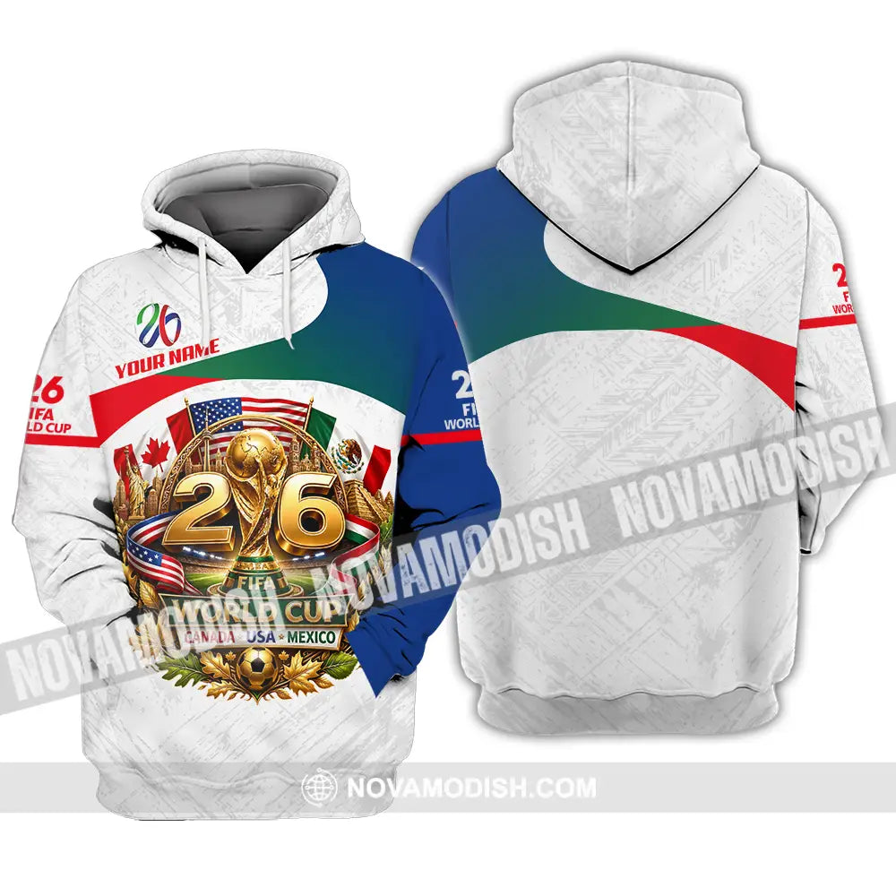 Unisex Shirt - Custom World Cup 2026 3D Shirt - Hoodie / S - T-shirt