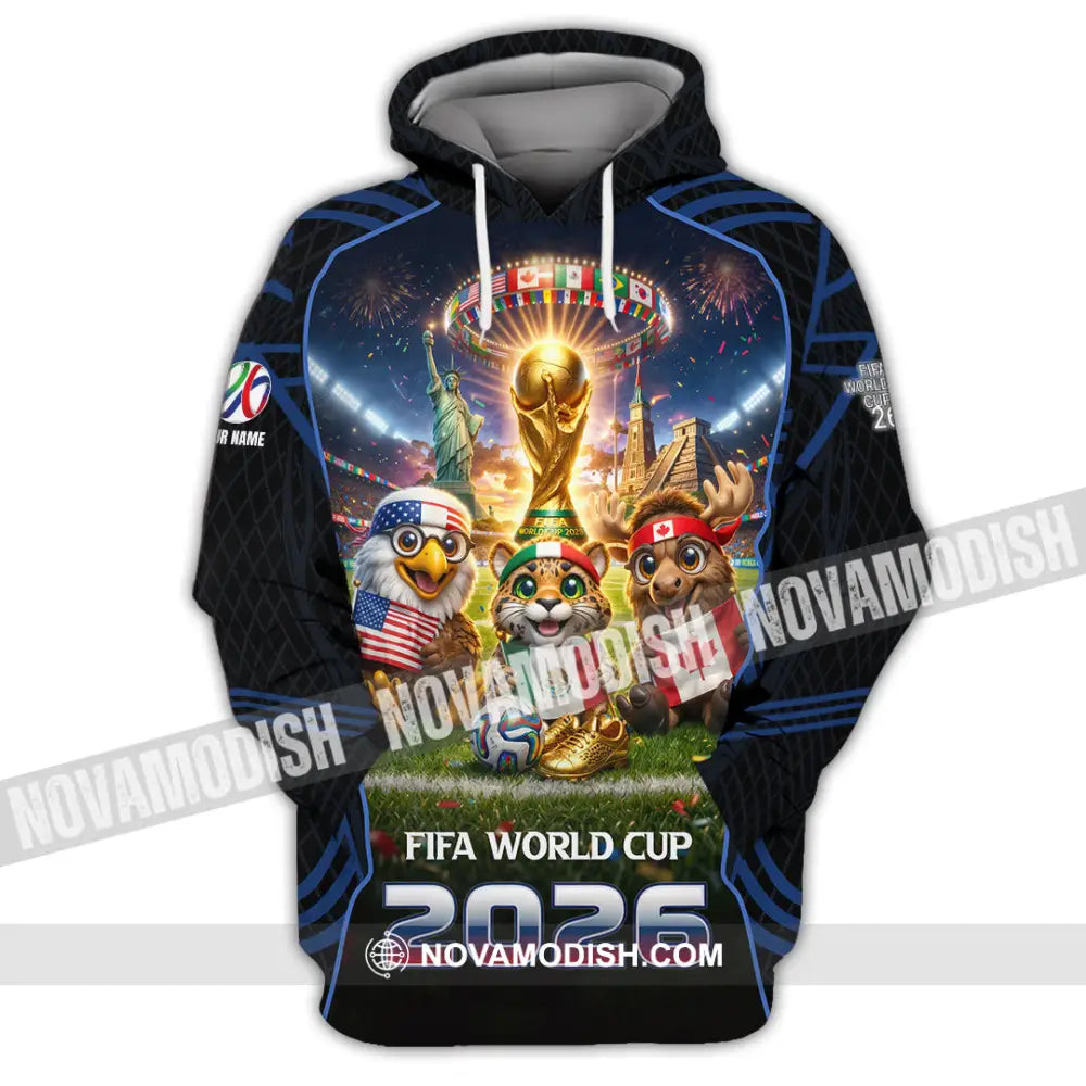 Unisex Shirt - Custom World Cup 2026 3D Shirt Hoodie / S T-shirt