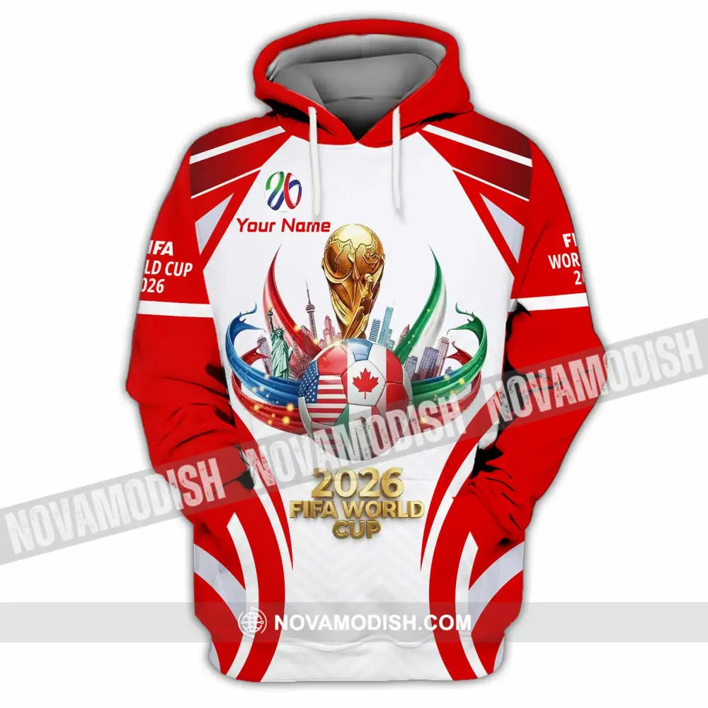 Unisex Shirt - Custom World Cup 2026 3D Shirt Hoodie / S T-shirt