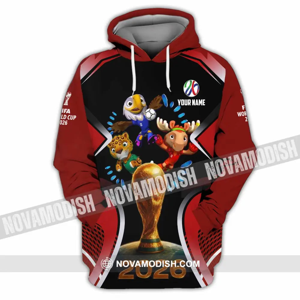 Unisex Shirt - Custom World Cup 2026 3D Shirt - Hoodie / S - T-shirt